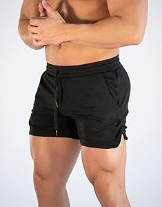 Men's Lightweight Breathable Running and Gym Shorts with Pockets