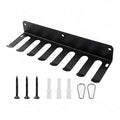 Eight-Hook Wall-Mounted Gym Equipment Storage Rack