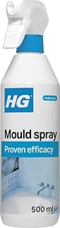 HG Mould Remover Spray for Black Mould and Mildew on Walls and Tiles, 500ml