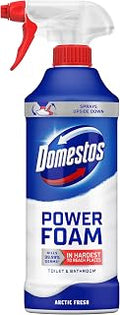 Domestos Power Foam Arctic Fresh Toilet and Bathroom Cleaner Spray, 450ml