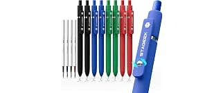 STAGEEK Colour Gel Pens, Pack of 8