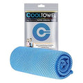 YORFULL Quick-Dry Cooling Towel for Gym, Running and Yoga, Blue