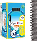 Paper Mate InkJoy 100ST Ballpoint Pens, Medium 1.0mm, Black, Pack of 50